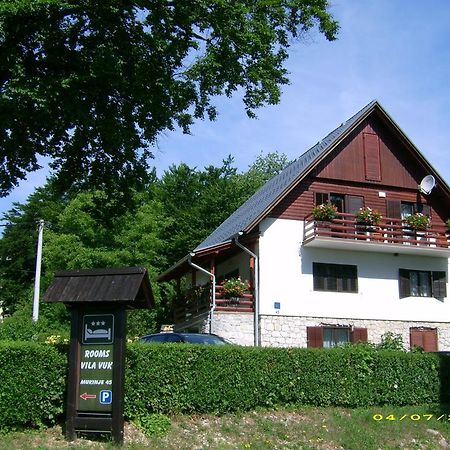 Vila Vuk Plitvička Jezera Eksteriør billede